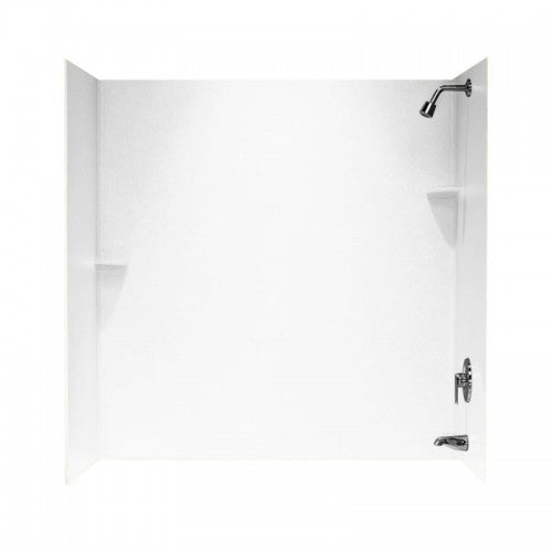 30 x 60 x 60 Swanstone Bathtub Wall Kit - Durable & Waterproof Bathroom Surround Panel Set for Easy Installation - Perfect for Bathroom Remodeling & Shower Upgrades