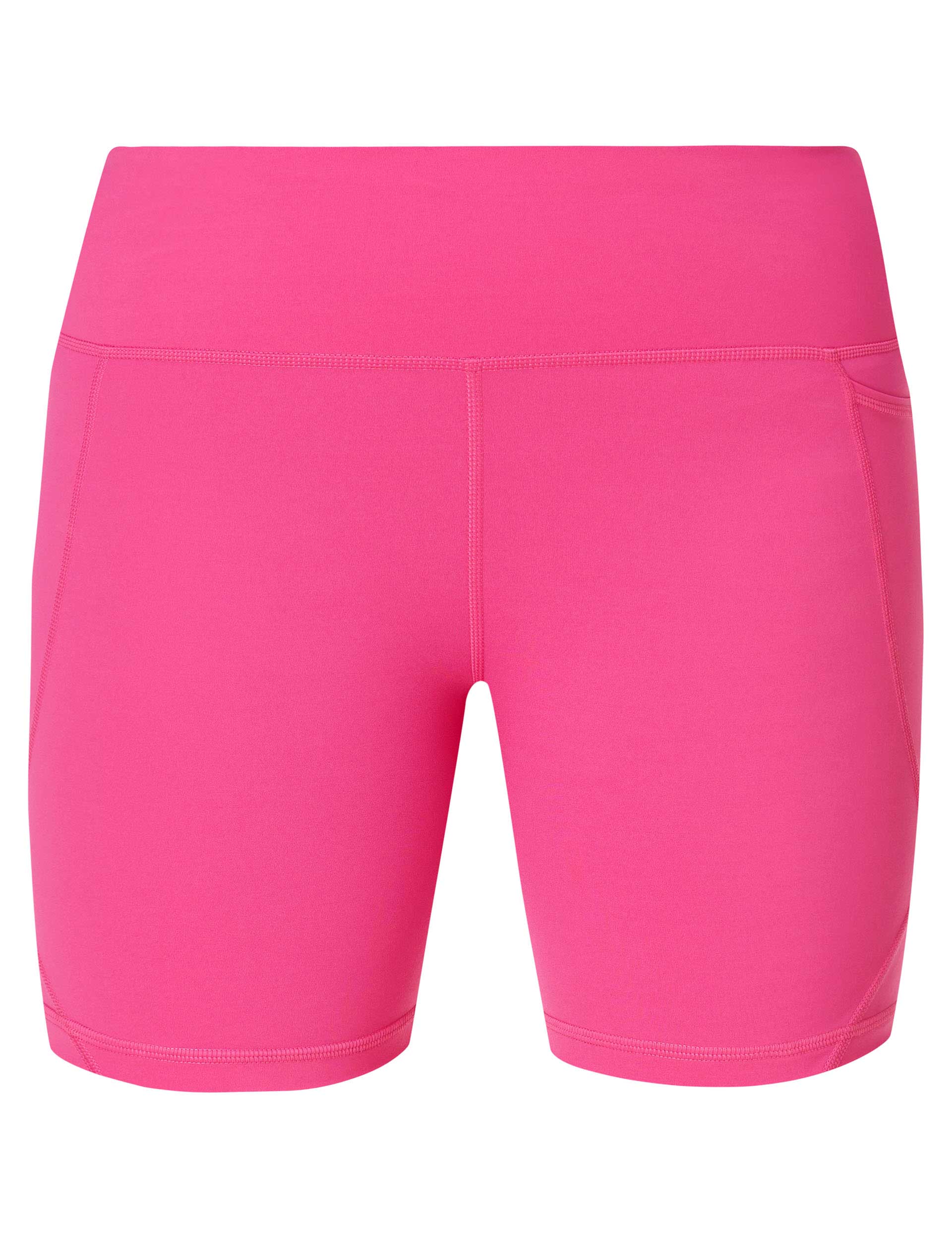 Power 6 Cycling Shorts for Women - High Performance Bike Shorts in Fuchsia Pink | Ideal for Road Cycling, Spinning & Indoor Workouts