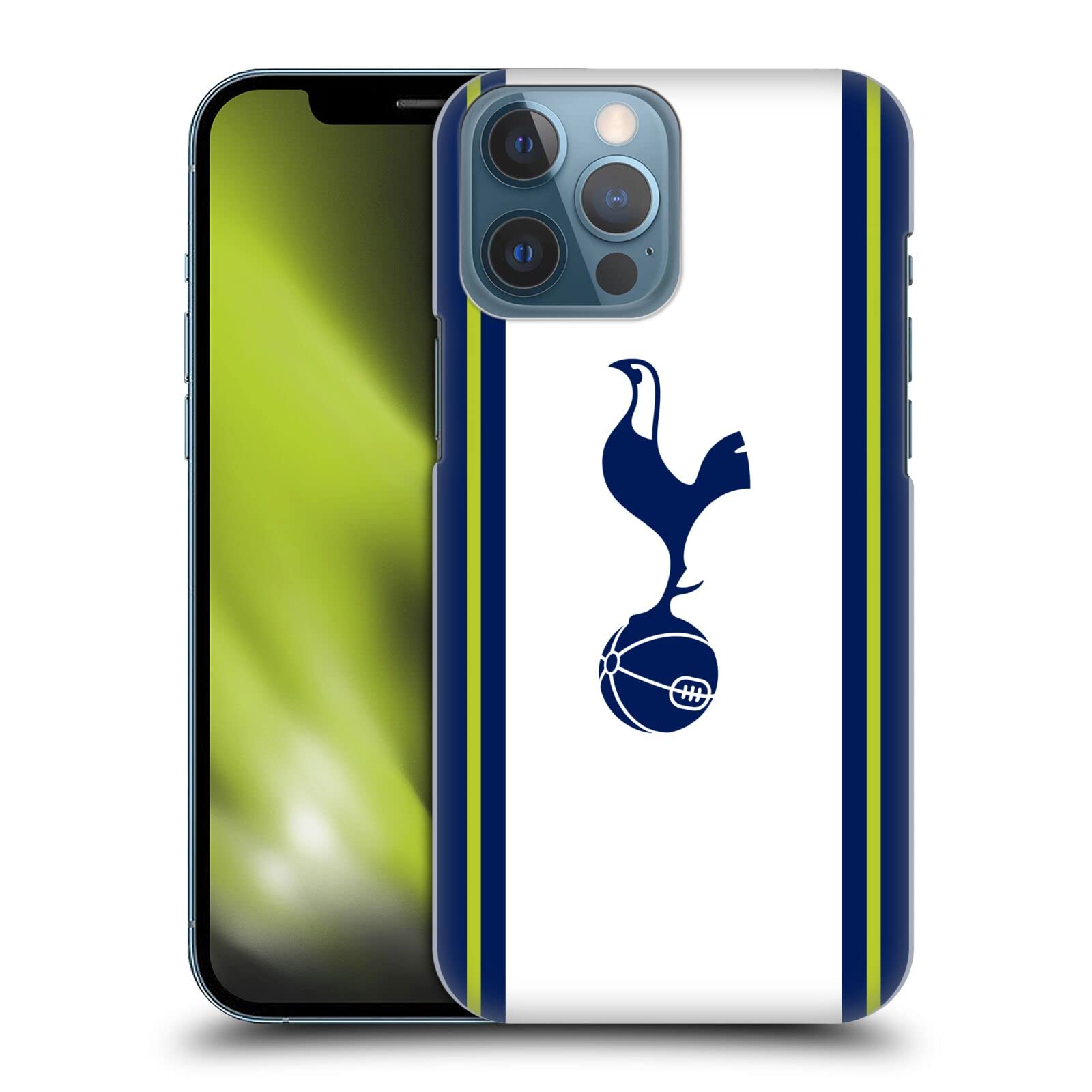 Official Tottenham Hotspur F.C. 2022/23 Home Kit iPhone 13 Pro Max Hard Case - Premium Licensed Phone Cover for Spurs Fans, Perfect for Match Days & Everyday Protection