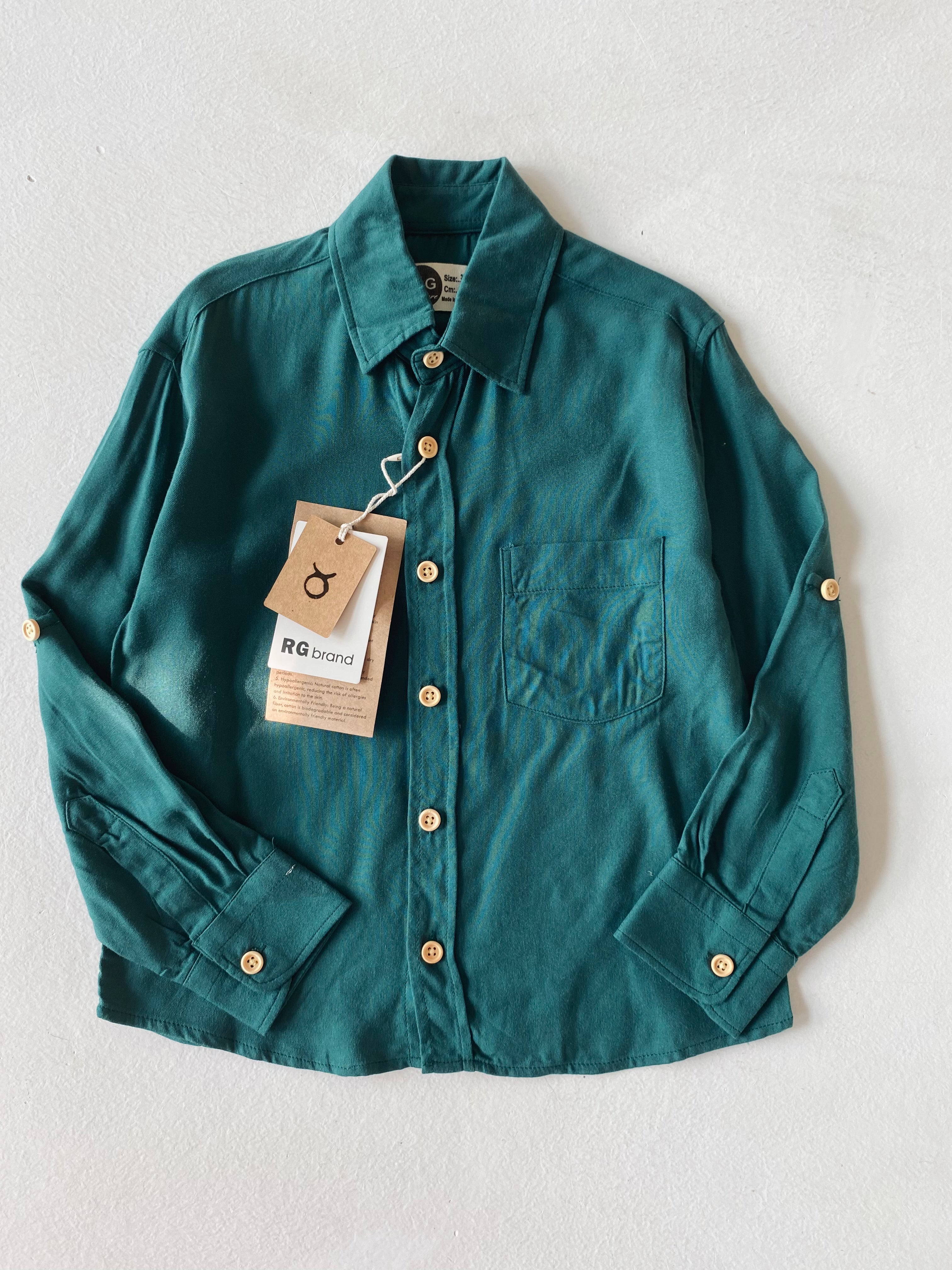 Kids Long Sleeve Shirt for Boys & Girls Ages 3-9 | Comfortable Cotton School & Casual Wear for Everyday Play and Special Occasions