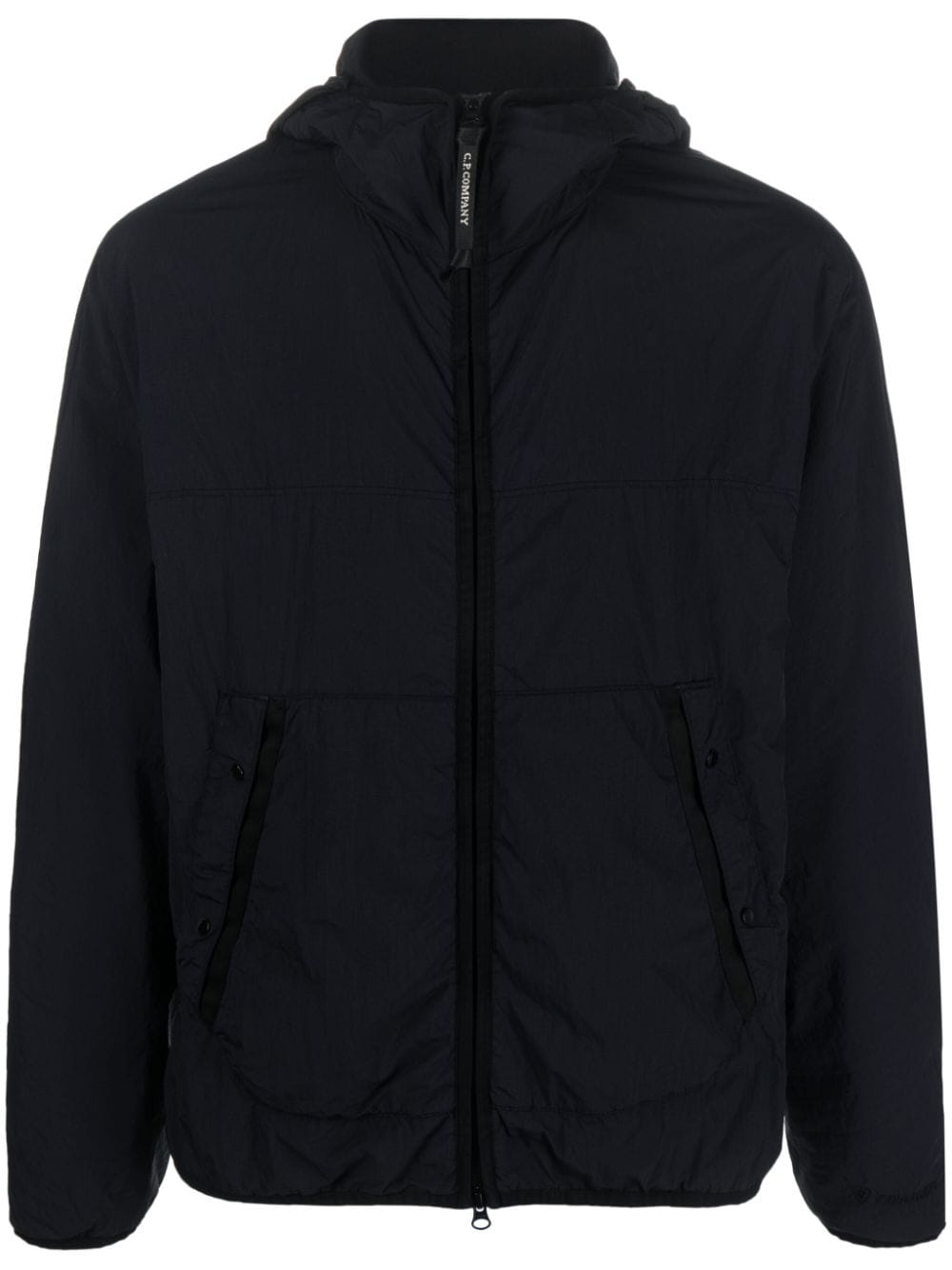 C.P.Company Men's Winter Jacket - Waterproof Windbreaker Coat with Hood, Blue | Outdoor Hiking, Urban Streetwear & Casual Fashion