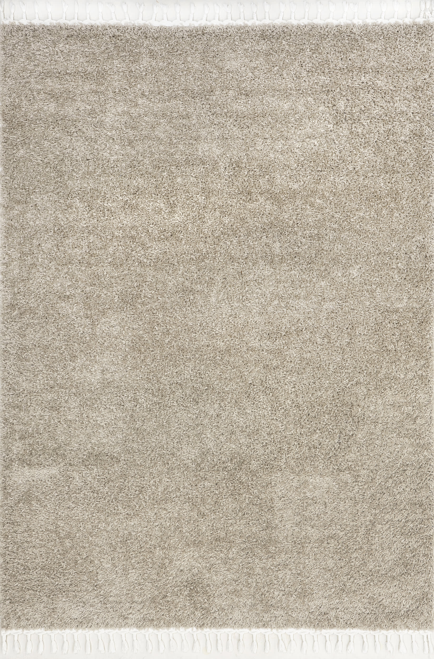 Dream Solid Shag Rug - Soft Plush Beige Area Carpet for Living Room, Bedroom & Nursery | Cozy Home Decor