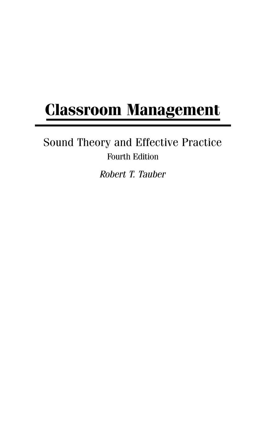 Classroom Management: Sound Theory & Effective Practice for Teachers | Improve Student Engagement & Behavior | Ideal for Elementary, Middle & High School Educators