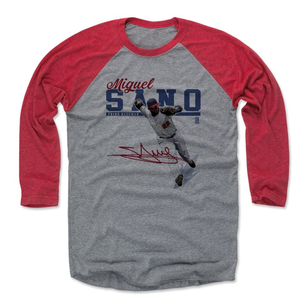 500 LEVEL Miguel Sano Baseball Jersey - Authentic Miguel Sano Player Shirt for Minnesota Twins Fans | Perfect for Game Day, Sports Events & Baseball Enthusiasts