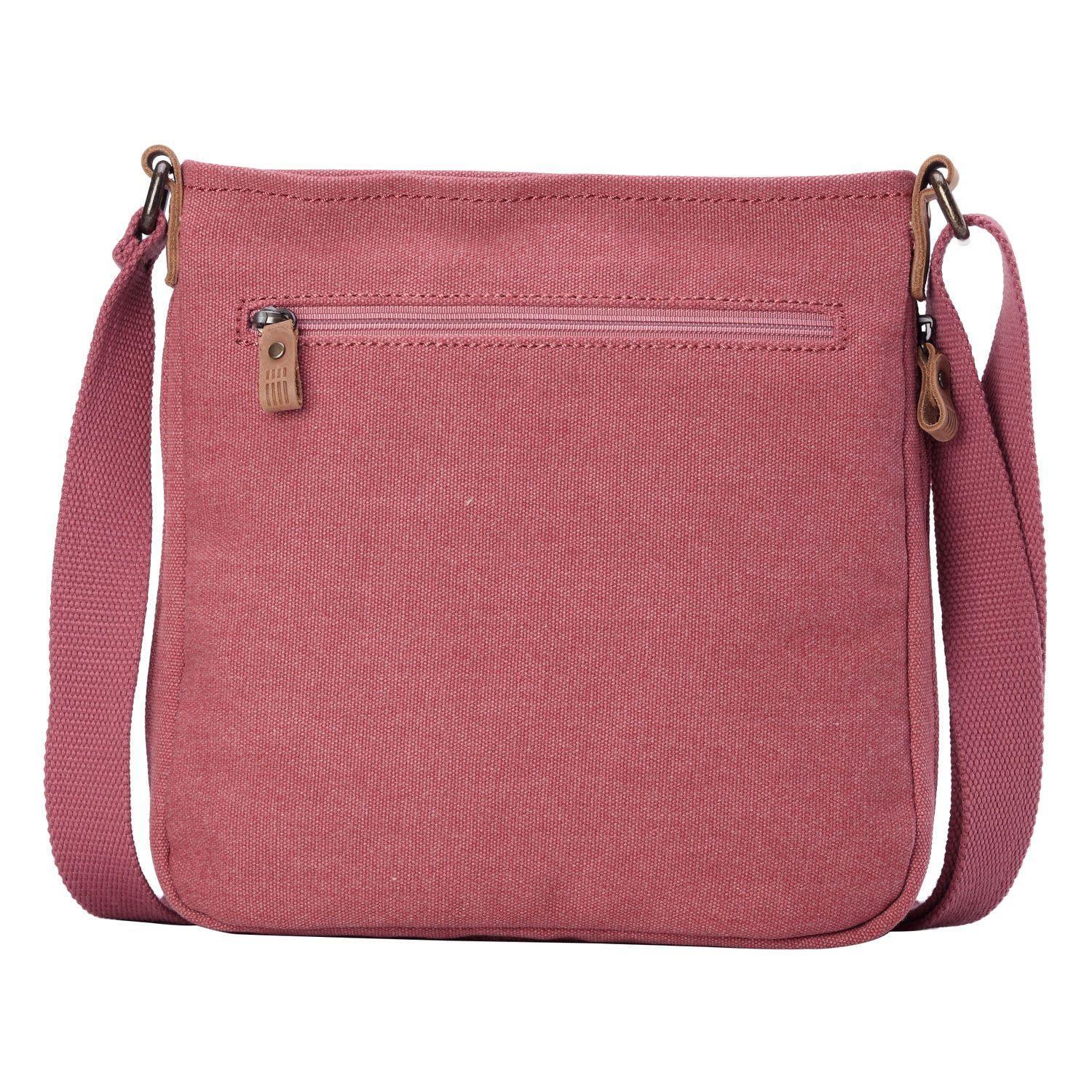 Troop London Classic Canvas Crossbody Bag for Men & Women - Stylish & Durable Shoulder Bag for Travel, Work & Everyday Use