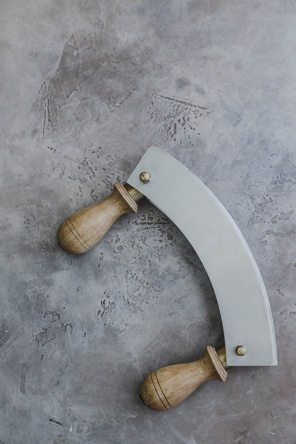 Premium Stainless Steel Double Chopper - Heavy Duty Kitchen Knife for Chopping, Dicing & Mincing - Perfect for Vegetables, Herbs & Meat - Ideal for Home Chefs & Professional Kitchens