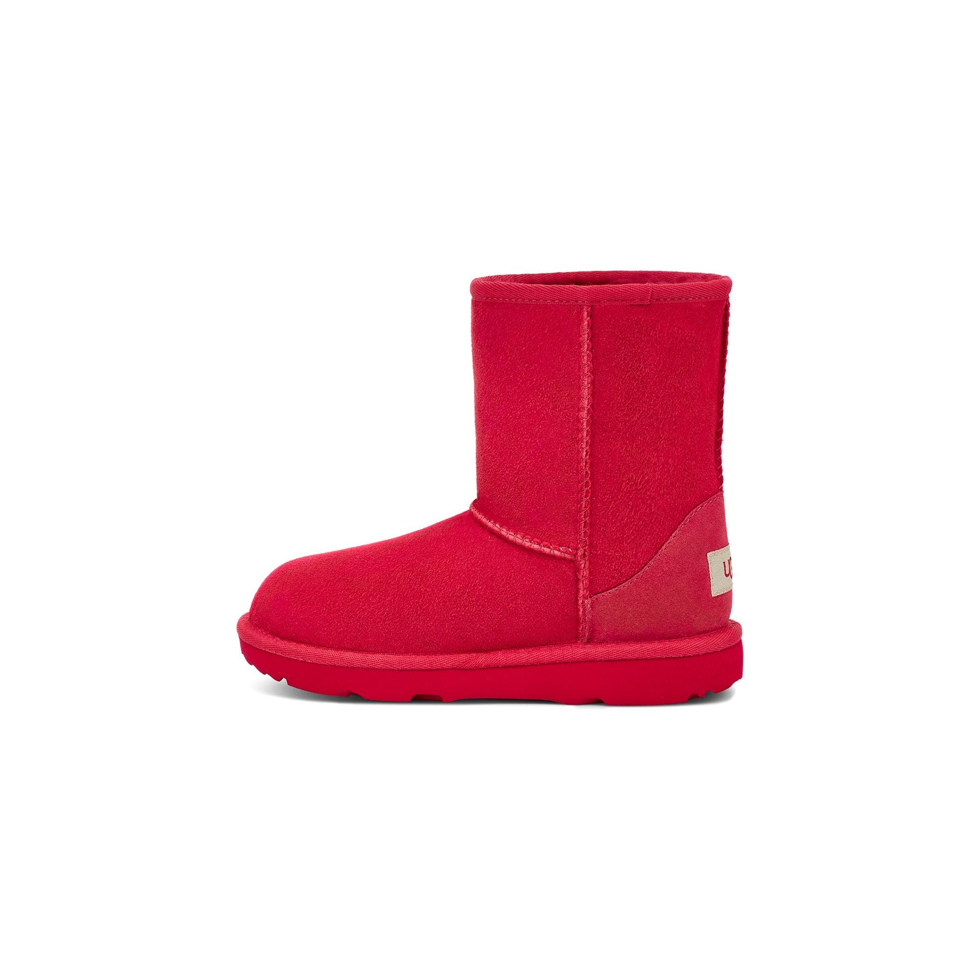 UGG Kid's Classic II Boots - Samba Red | Warm Winter Snow Boots for Girls & Boys | Perfect for School, Outdoor Play & Cold Weather