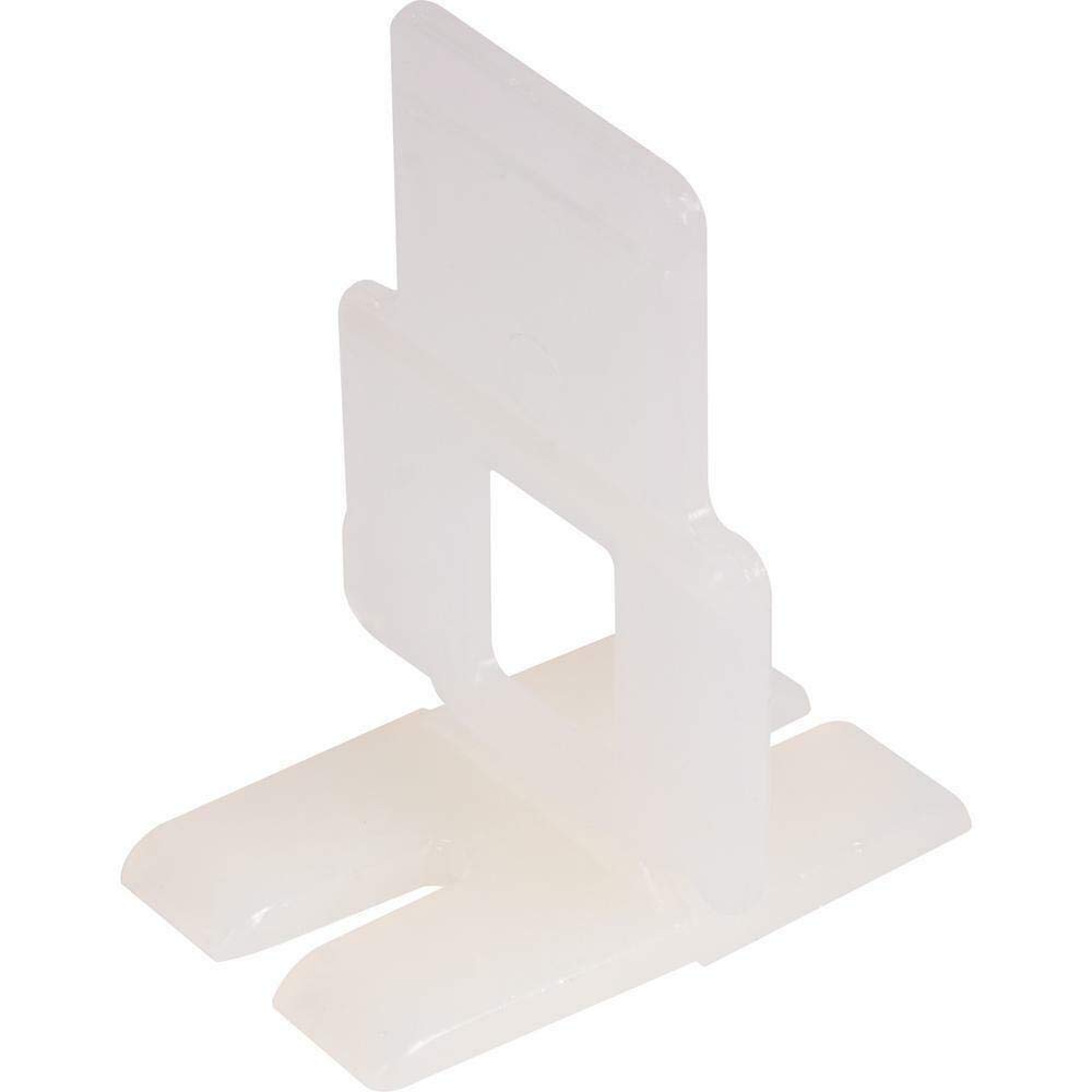 Flat LASH Tile Leveling System - 1000 Clips per Box for Professional Tile Installation - Perfect for DIY Home Renovation, Bathroom & Kitchen Flooring Projects