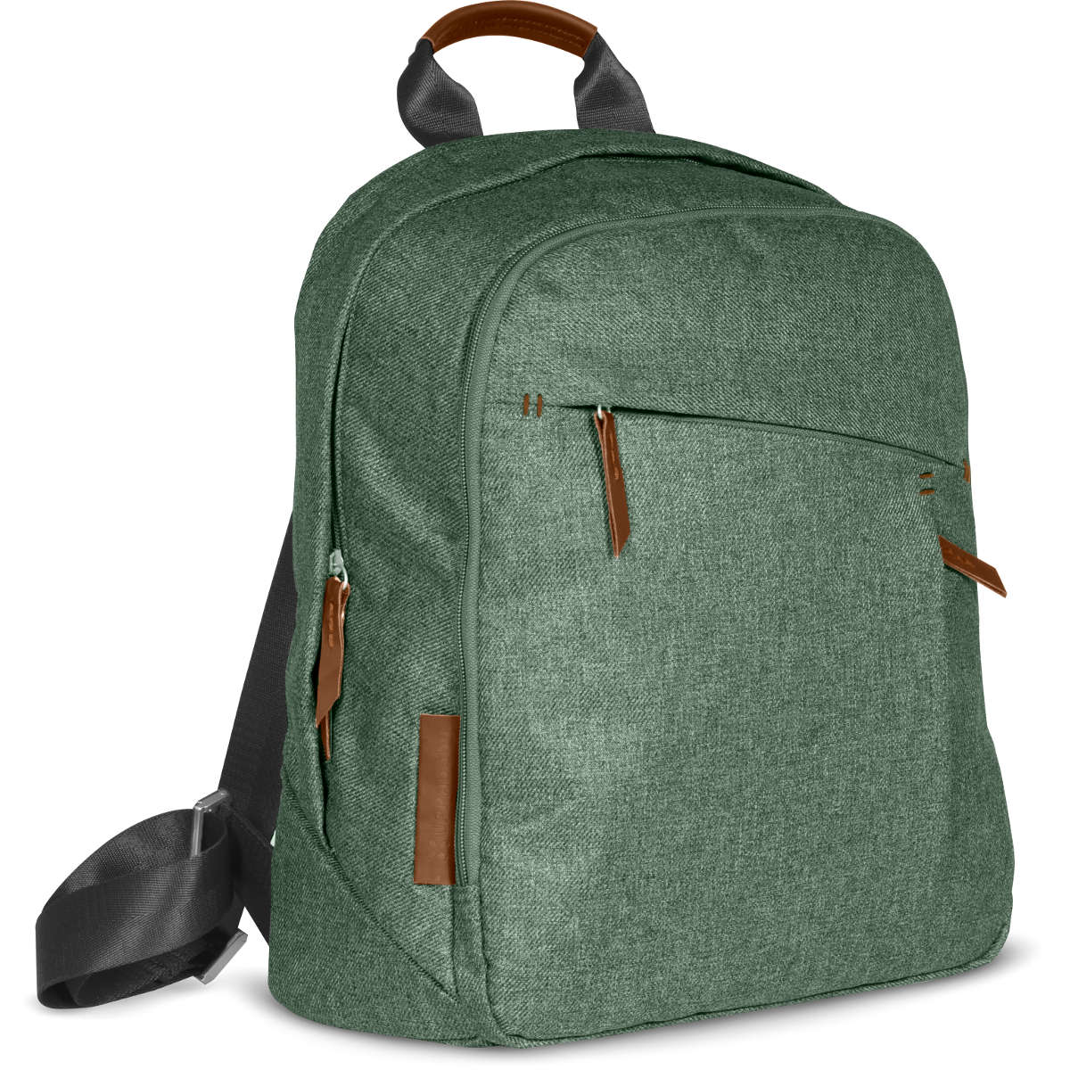 Gwen/Emmett (Green Mélange | Saddle Leather)