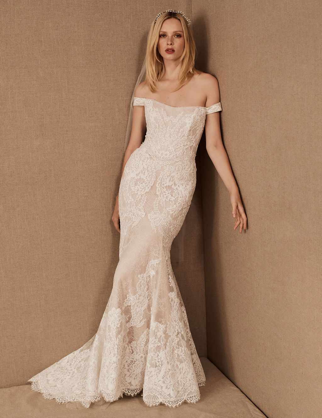 BHLDN Watters Quinley Wedding Gown - Elegant Lace Bridal Dress for Bride, Perfect for Beach, Garden & Formal Ceremonies