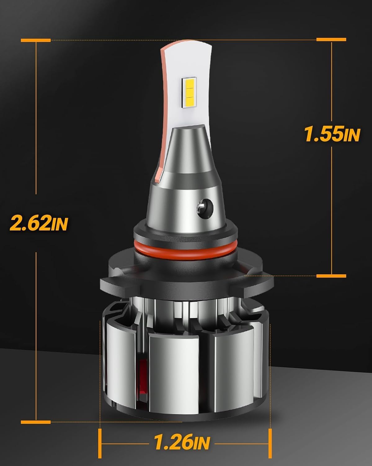 SEALIGHT 9005 H11 LED Bulbs - 48,000LM Super Bright Fog Light Combo, 6000K Cool White, Plug-N-Play for ATVs/UTVs (Pack of 4) - Perfect for Off-Roading, Night Driving & Enhanced Visibility