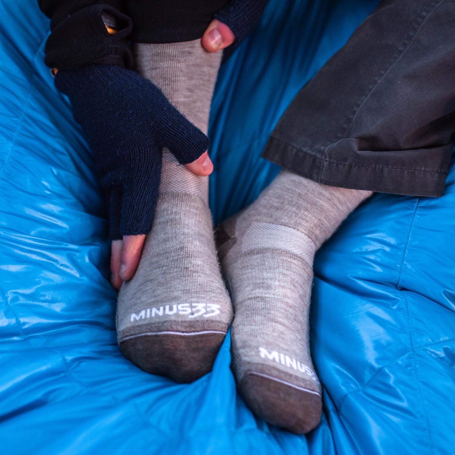 Premium USA Made Merino Wool Boot Socks for Hunting & Outdoor Adventures - Warm, Durable & Moisture-Wicking Socks for Hiking, Camping & Winter Activities