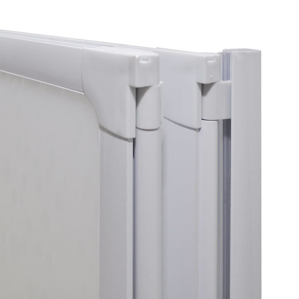 Foldable Shower Bath Screen - 3-Panel Aluminum Folding Bath Tub Enclosure (117 x 120 cm) - Waterproof & Space-Saving for Small Bathrooms - Perfect for Modern Homes & Apartments