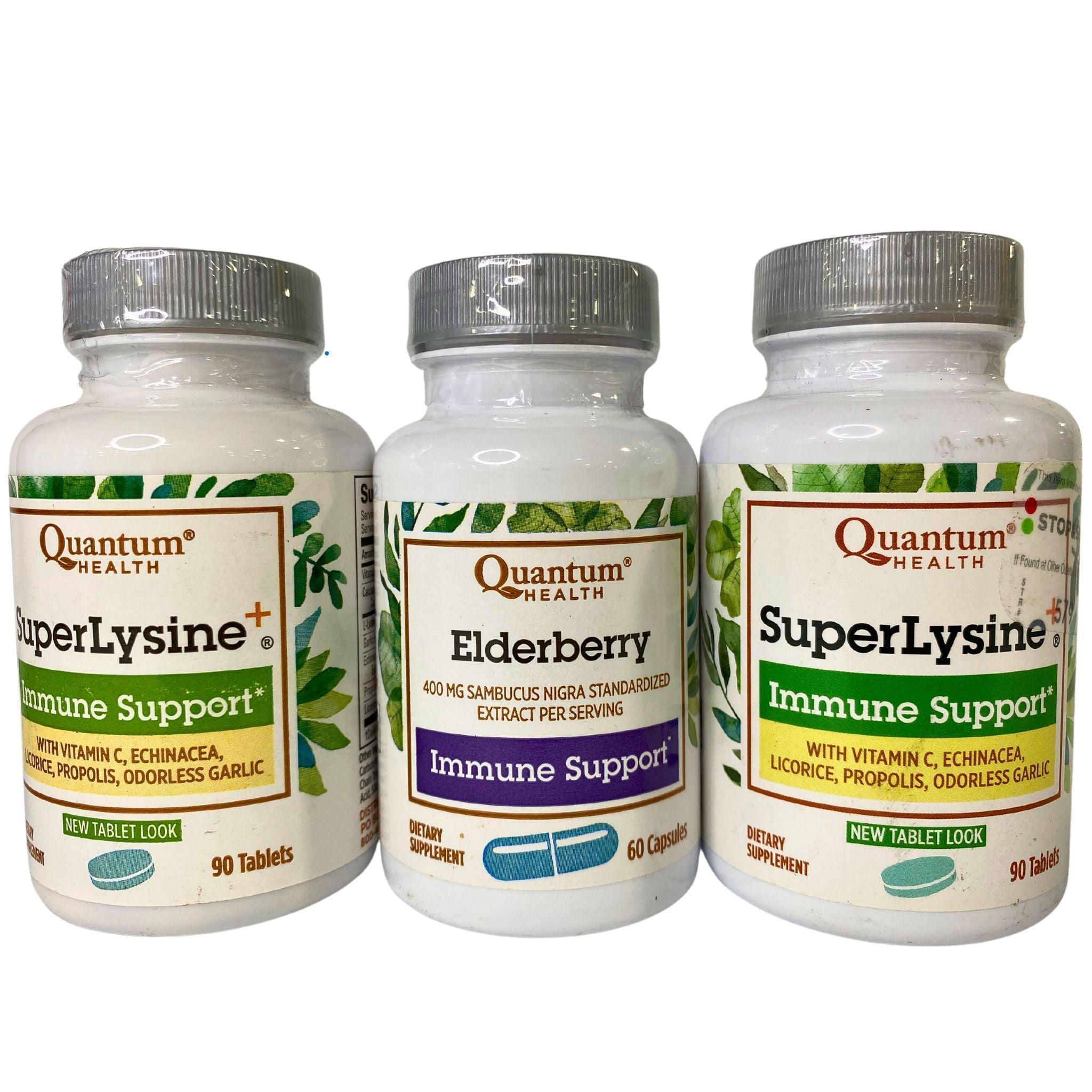 Quantum Health Immune Support Mix - 32 Pcs - Natural Immune Booster with Vitamins & Antioxidants - Perfect for Daily Wellness, Travel & Cold Season Defense