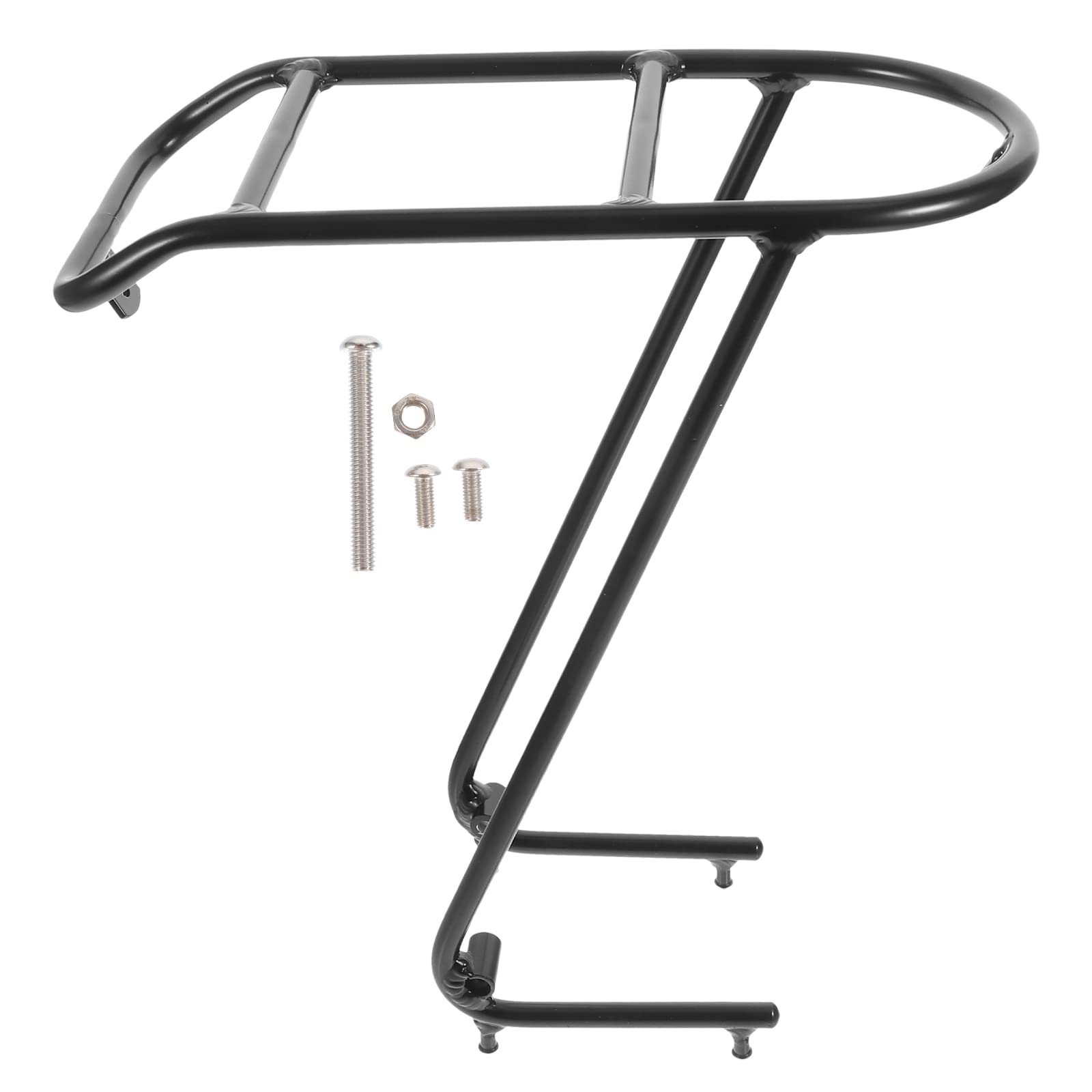 Universal Alloy Bicycle Front Rack - Durable Bike Front Bag Holder & Storage Accessory for Cycling Commuting, Touring & Outdoor Adventures