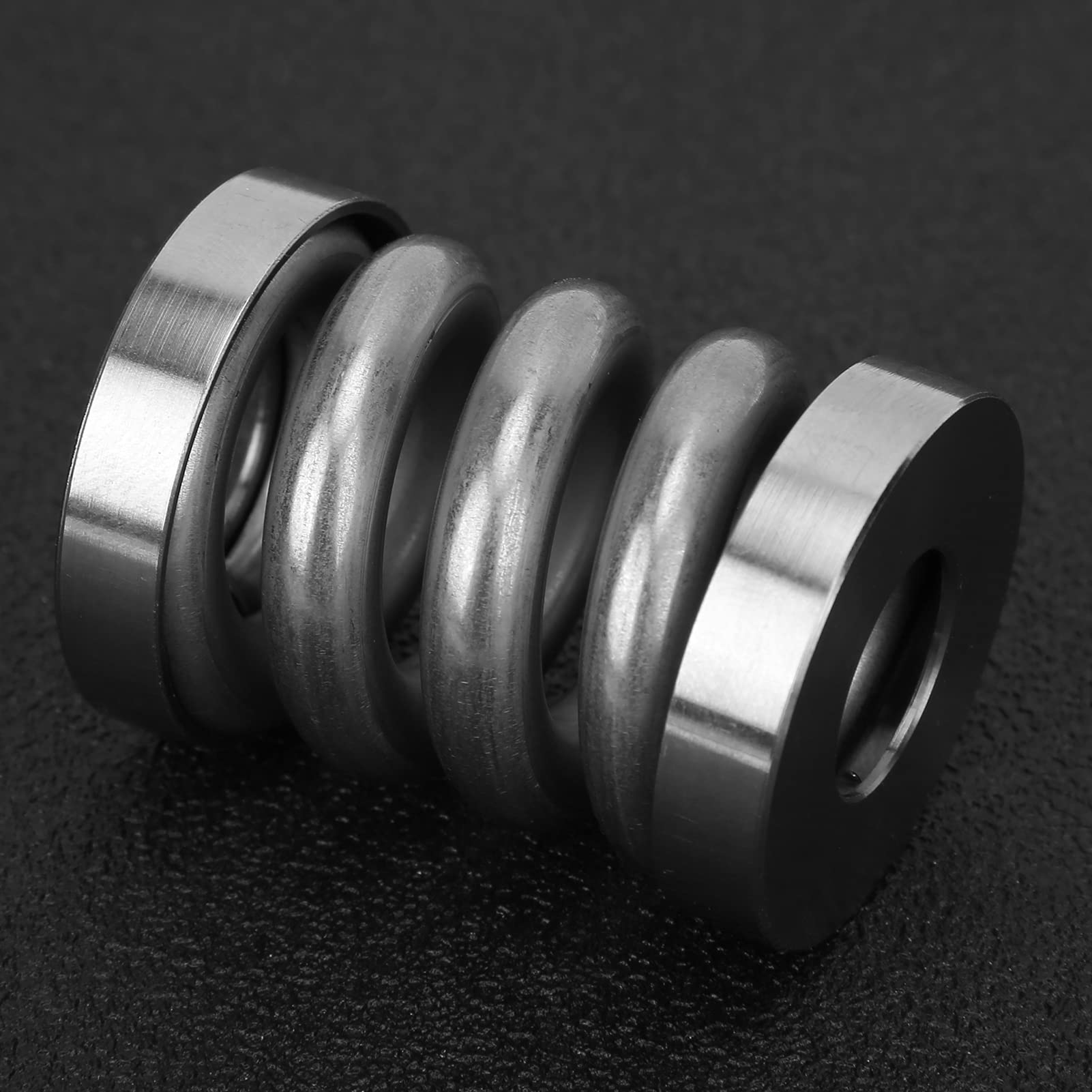 Premium Titanium Coil Spring for Bikes - Lightweight & Durable Shock Absorber for Brompton & Folding Bicycles | Perfect for Urban Commuting & Off-Road Cycling