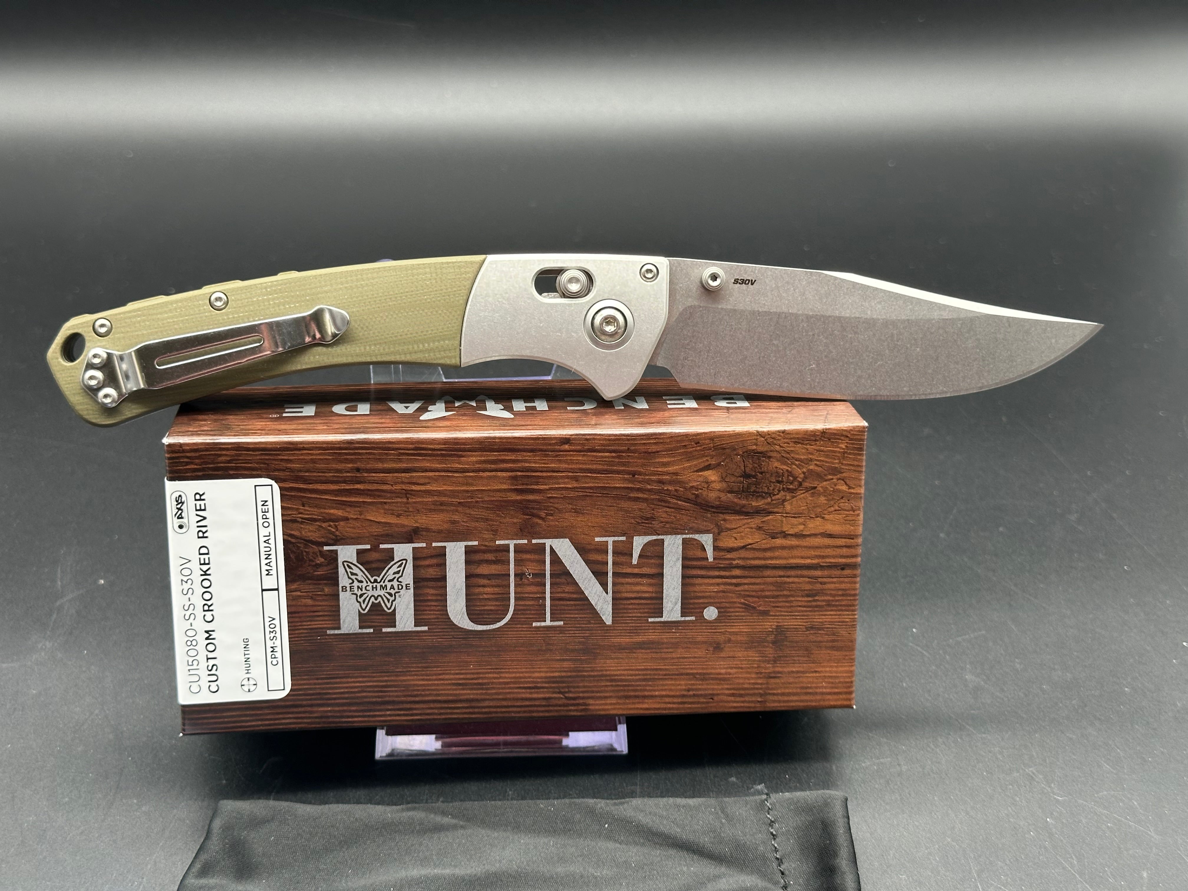 Benchmade Crooked River Custom Knife - 4