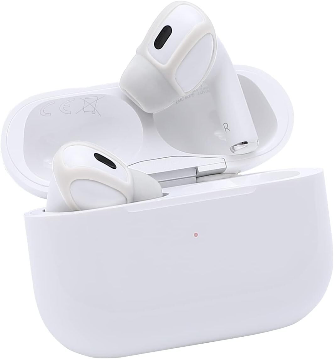 ACOUS Design Purest Pro Earbuds Covers - Premium White Silicone Ear Tips for Noise Isolation & Comfort | Perfect for Workouts, Travel & Daily Use