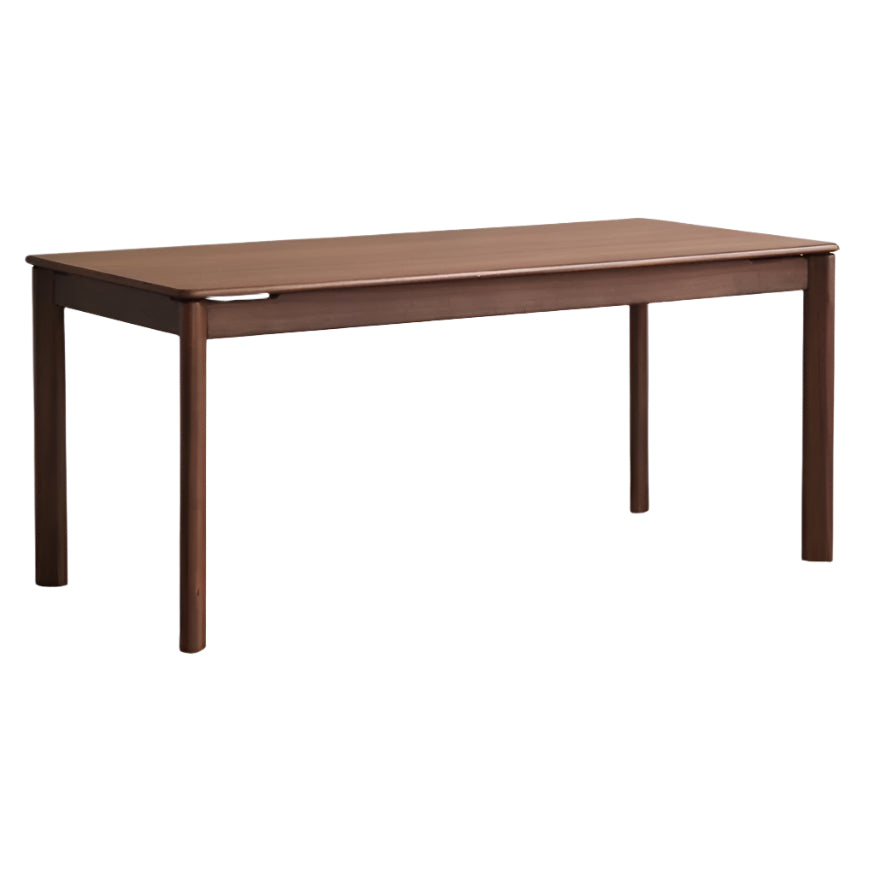 47.2×29.5×29.6 inch / 120×75×75.2 cm / Rich Dark Walnut Color / dining table