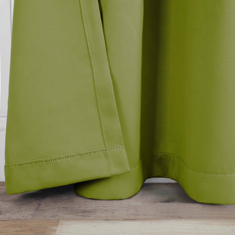 Blackout Curtains for Bedroom - Set of 2 Panels, Grommet Top Room Darkening Thermal Insulated Drapes for Better Sleep & Energy Efficiency | Perfect for Home Theater, Nursery & Shift Workers
