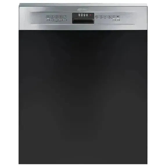 Smeg 60cm Semi-Integrated Dishwasher - Energy Efficient Built-In Dishwasher for Modern Kitchens | Perfect for Small Families & Compact Spaces
