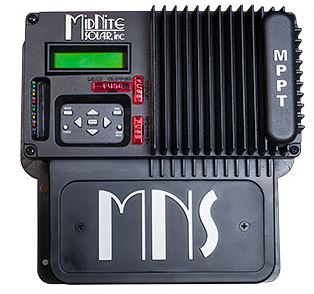 MidNite Solar Kid 30A MPPT Solar Charge Controller - Black (MNKID B) for Off-Grid Solar Power Systems, RV & Marine Applications