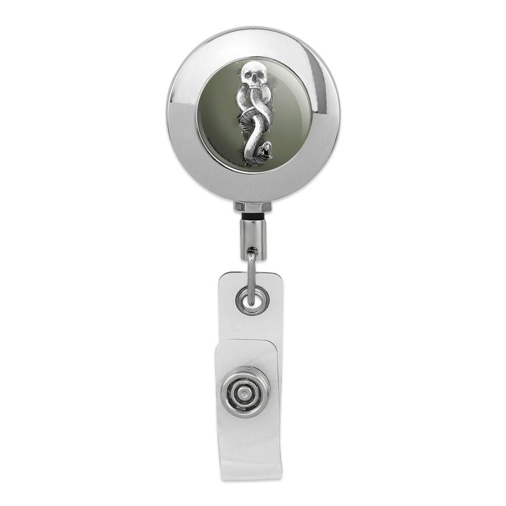 Harry Potter Dark Mark Metal ID Badge Clip - for Cosplay & Collectors