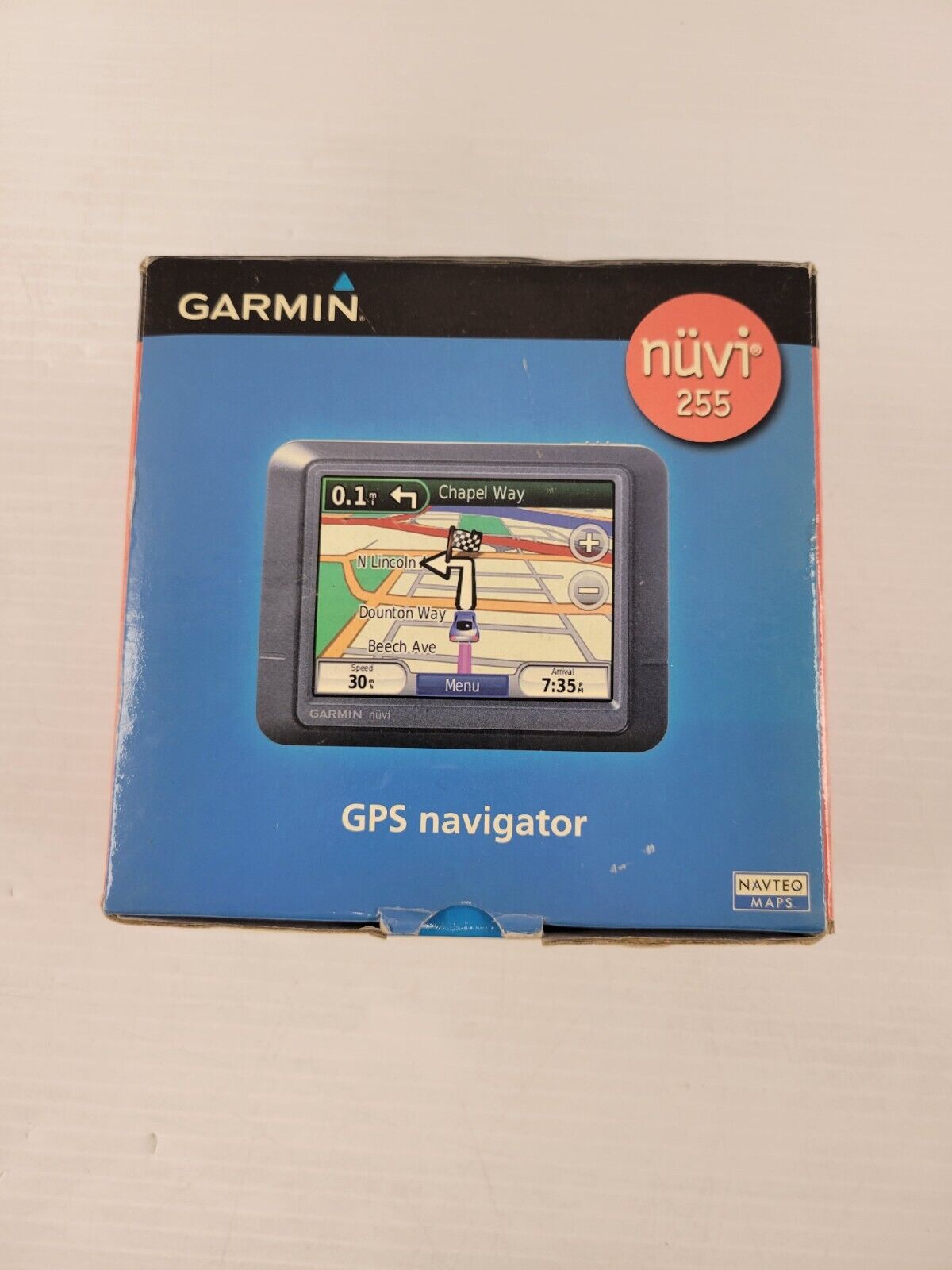 Garmin Nuvi 255 Portable GPS Navigator with Lifetime Maps - Perfect for Road Trips, Commuting & Outdoor Adventures
