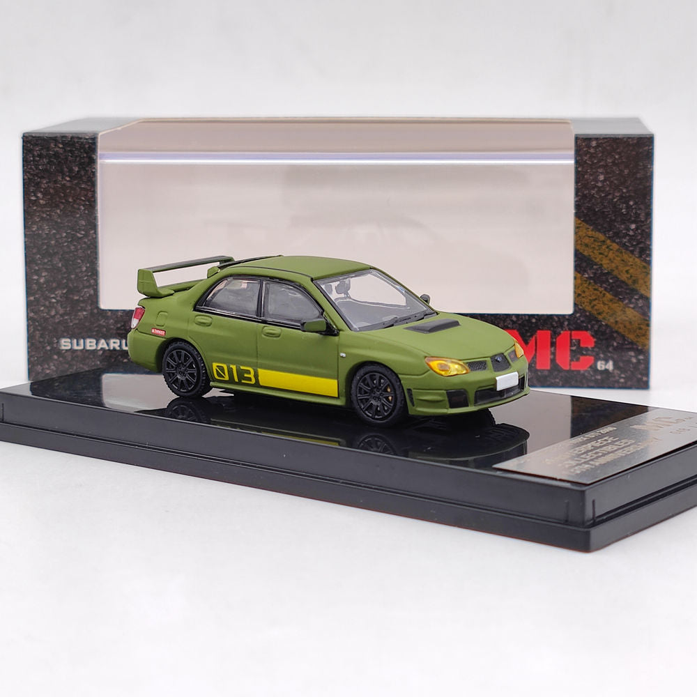 1/64 Scale 2006 Subaru Impreza WRX STi Diecast Model Car - Limited Edition 13th Anniversary Collectible Toy - Perfect for Car Enthusiasts, Gift for Men, Display & Collection (Blue) - Ideal for Home Office Decoration, Birthday Gifts, and Diecast Model Car Collectors
