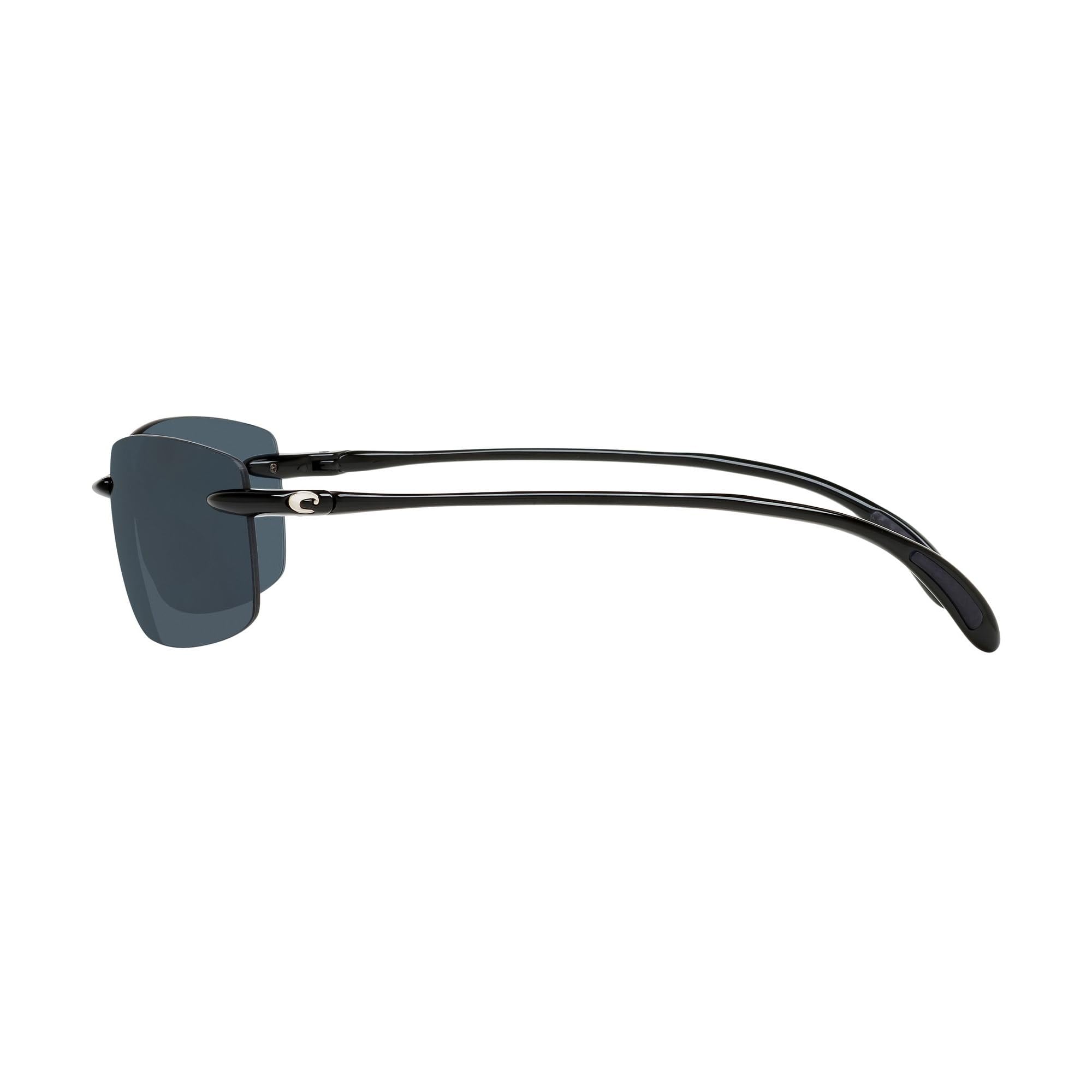 Costa Del Mar Men's Ballast Rectangular Polarized Sunglasses - UV Protection for Driving, Fishing & Outdoor Activities