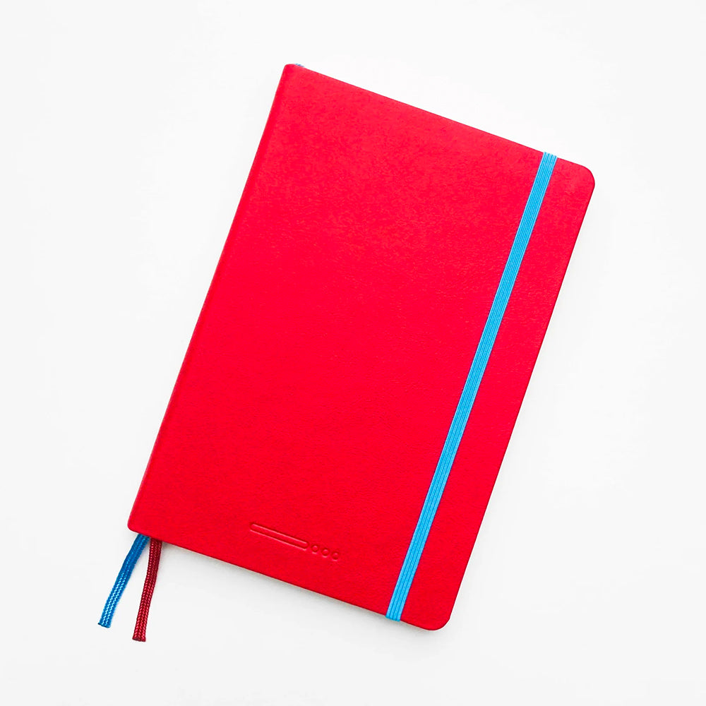 Endless Recorder Notebook A5 Crimson Sky - Premium Lined Journal for Writing, Sketching & Note Taking - Perfect for Students, Professionals & Creative Minds - Ideal for Office, School & Travel Use