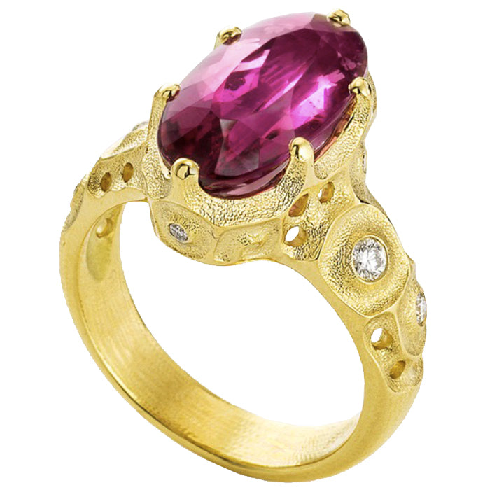 Alex Sepkus Magic Flute Ring R 224M - Sterling Silver Statement Ring for Women, Elegant Floral Design Jewelry Gift for Anniversary, Birthday & Special Occasions