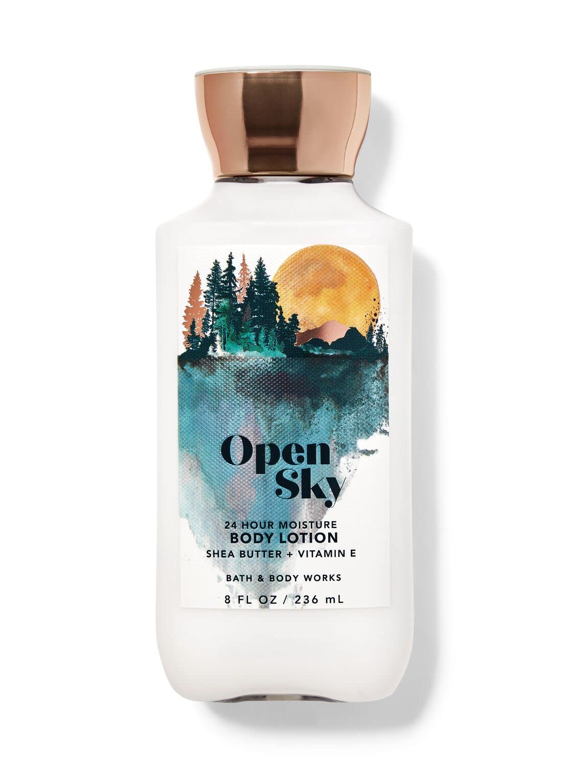 Bath and Body Works Open Sky Super Smooth Body Lotion 8 Oz (2 Pack) - Hydrating Moisturizer for Dry Skin, Daily Body Care, Gift Set for Women & Men