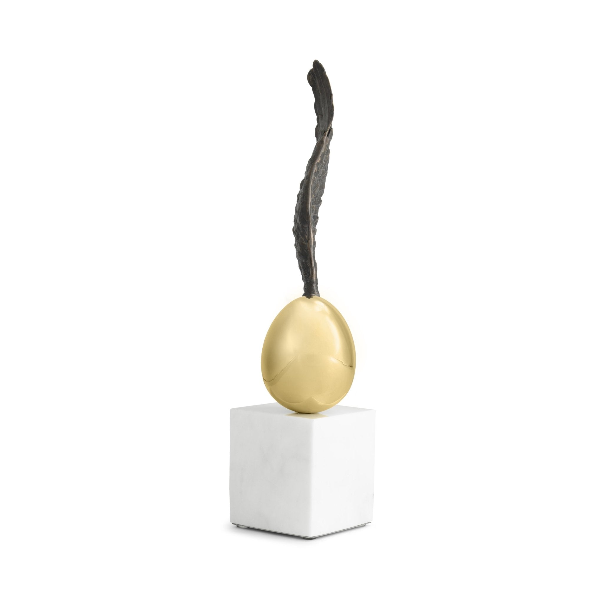 Elegant Flight Small Sculpture - Handcrafted Airplane Decor for Home & Office - Perfect for Aviation Enthusiasts & Travel Lovers
