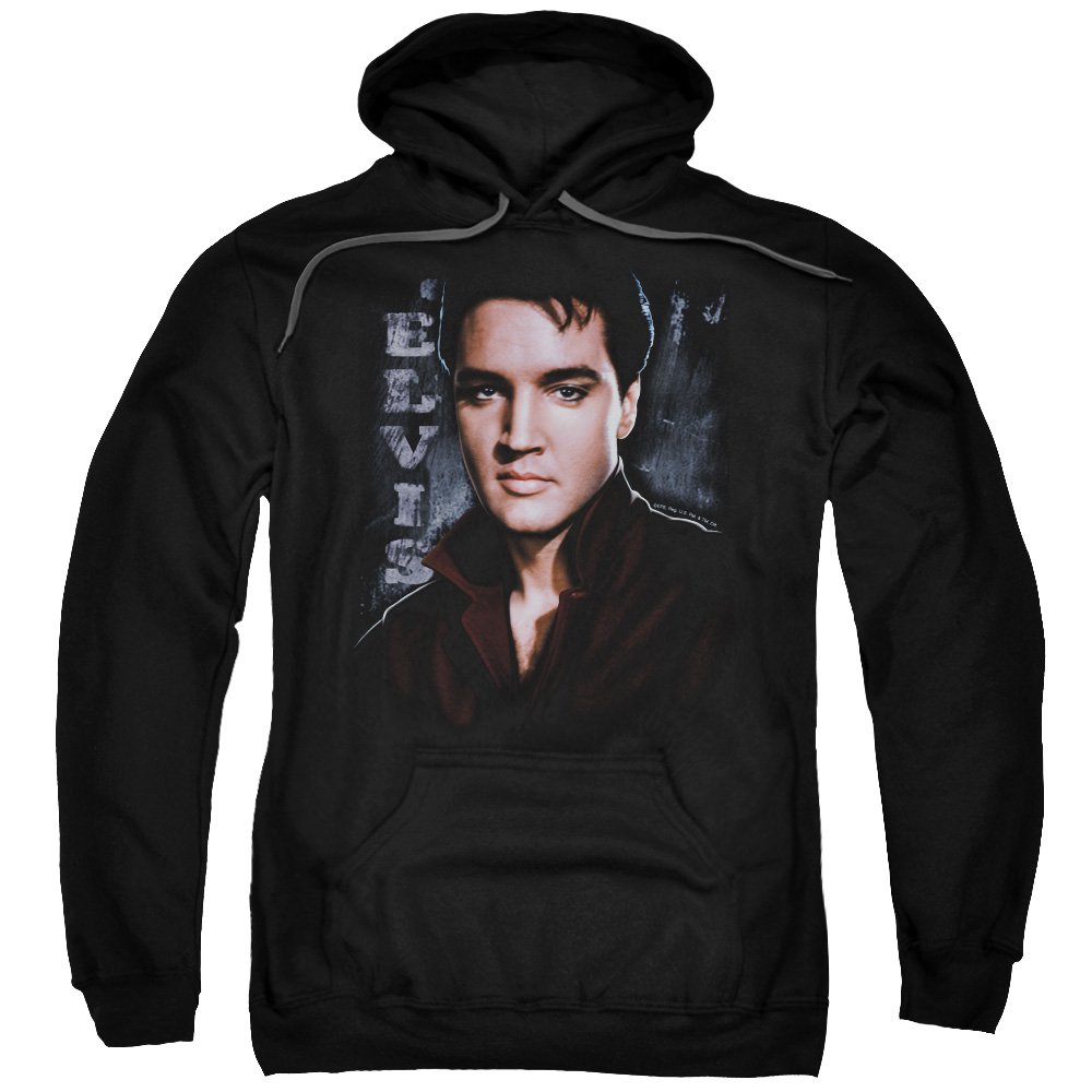 Elvis Presley Tough Adult Hoodie Sweatshirt - Vintage Rock Music Merch - Comfortable Pullover for Concerts & Casual Wear