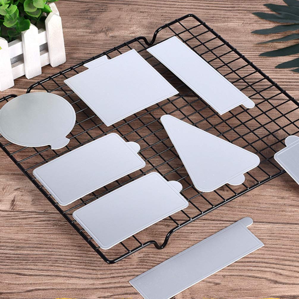 DOITOOL 100pcs 10-Inch Round Cake Boards - Sturdy Cardboard Cake Circles for Birthday Cakes, Cheesecakes, Cupcakes & Pastries - Perfect for Baking, Decorating & Serving Desserts at Parties & Events