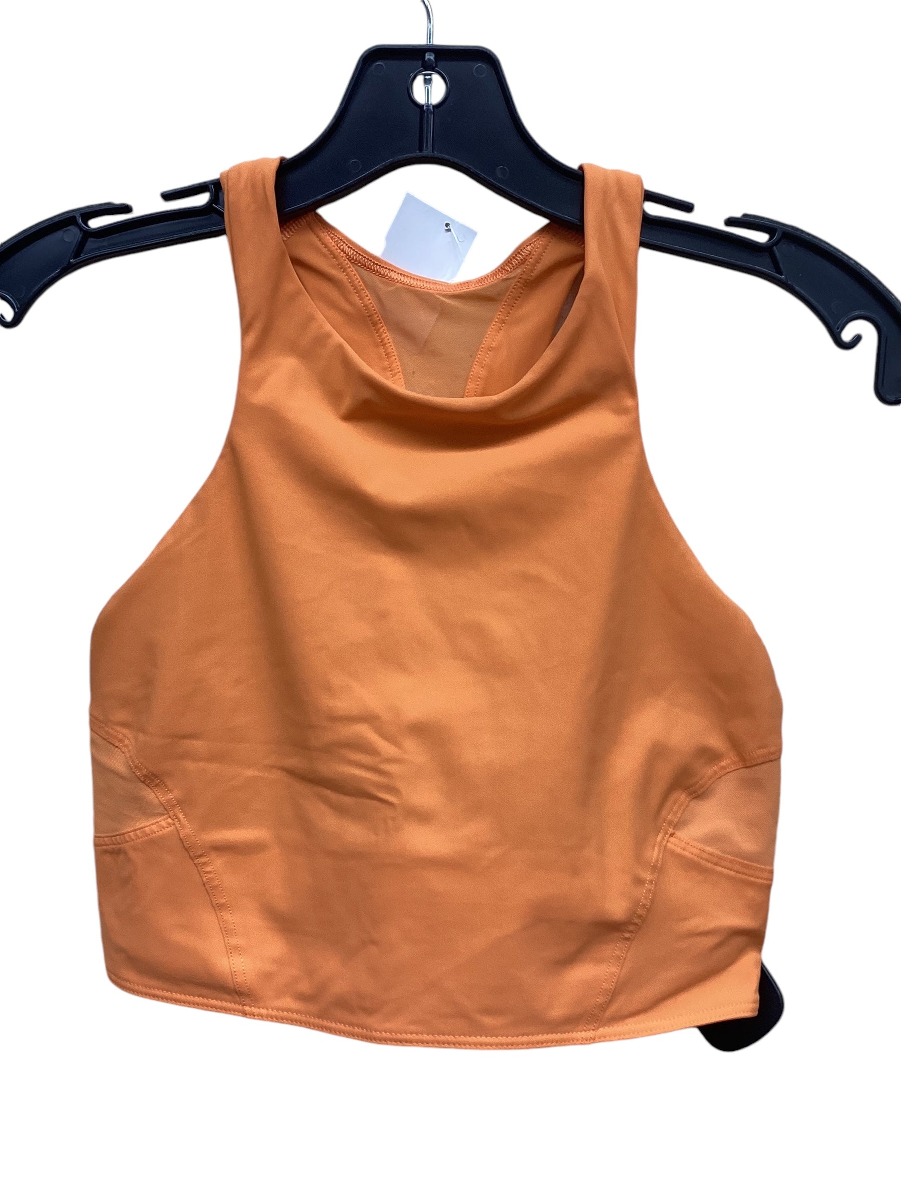 Lululemon Orange Athletic Bra Size 6 - High Support Workout Sports Bra for Running, Yoga & Gym