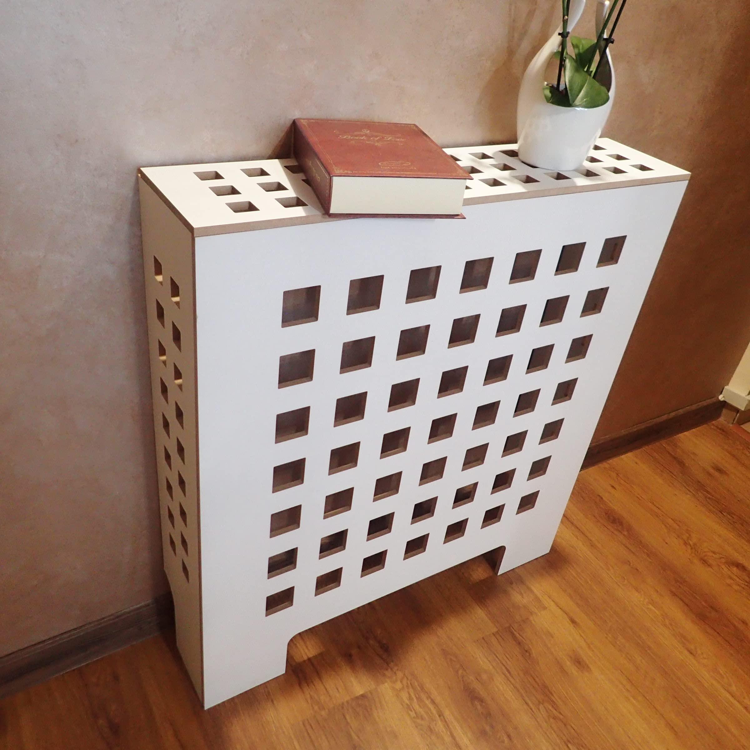 Custom Wooden Radiator Cover - Decorative Heat Shield for Home Heating Units | Perfect for Living Room, Bedroom & Office Decor