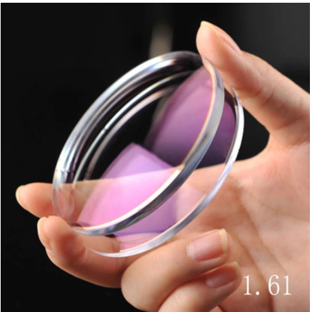 BCLEAR 1.60 MR 8 Aspherical Lenses - Clear UV Protection Anti-Glare Eyeglass Lenses for Daily Wear & Computer Use