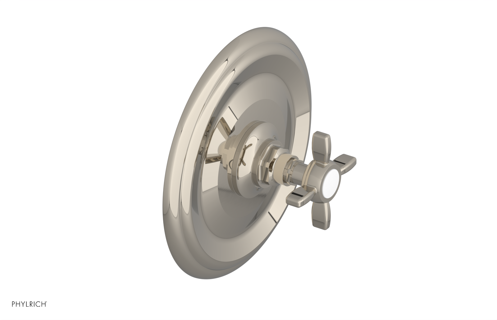 Jamestown Thermostatic Shower Trim Kit with Cross Handle - Model 4 736 - Perfect for Modern Bathroom Renovations & Spa-Like Shower Experiences