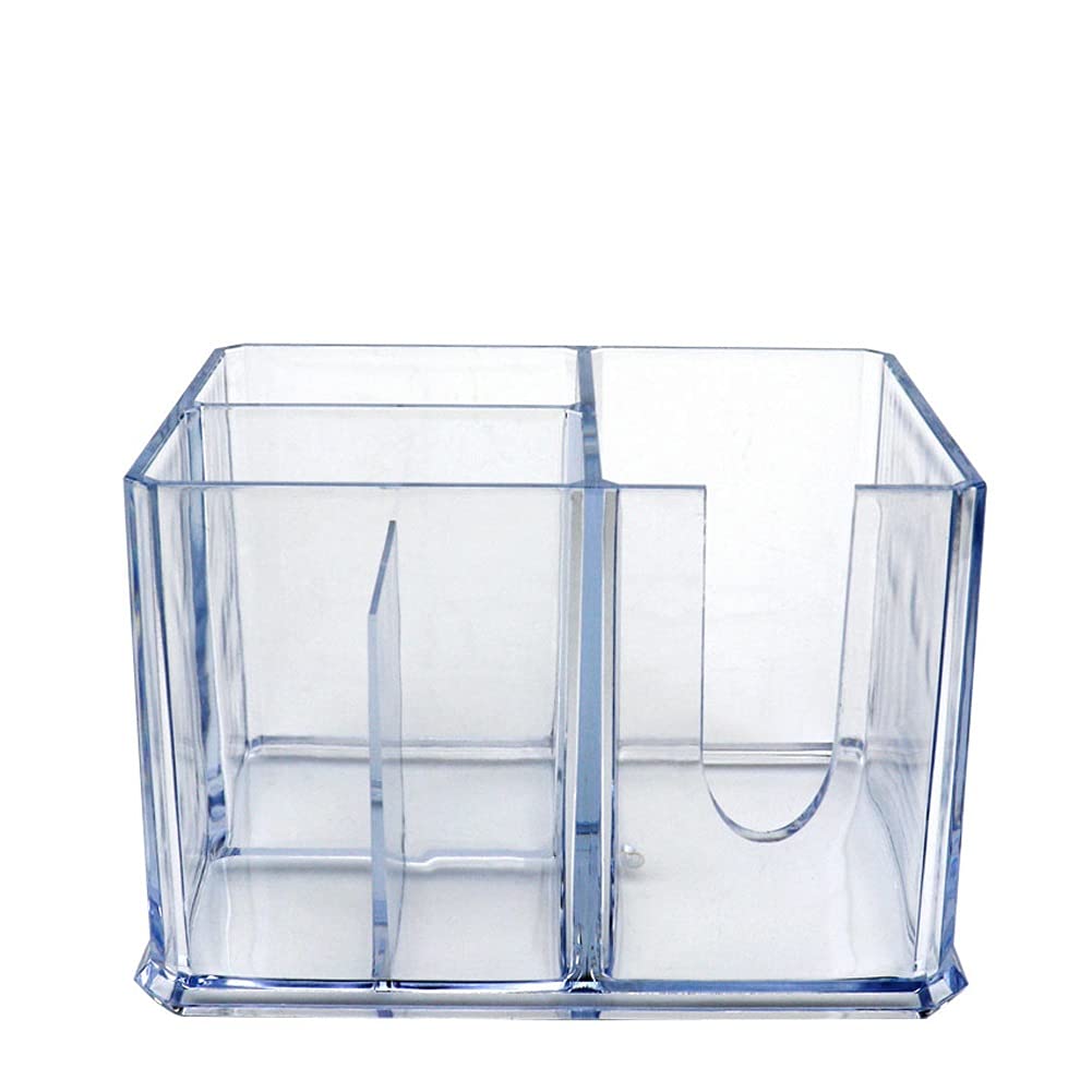 Professional Barber Storage Box - Transparent Black Salon Scissors & Clipper Organizer | Durable Tool Holder for Barbershop, Home Grooming & Travel Use