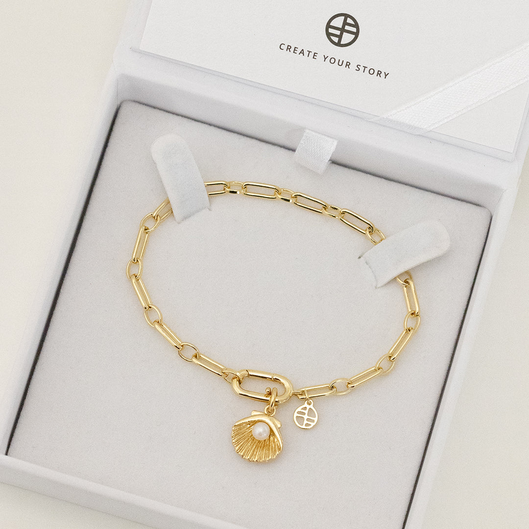 Shore Link Bracelet for Women - Elegant Stainless Steel Chain Bracelet with Adjustable Clasp | Perfect for Casual Wear, Office, and Special Occasions