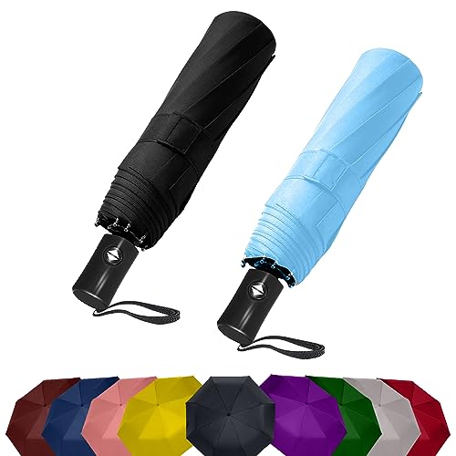 Black & Light Blue
