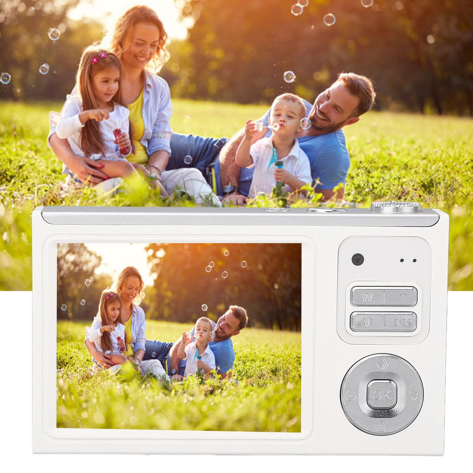 4K UHD Vlogging Camera with Autofocus & 68MP Resolution - 16X Digital Zoom, Anti-Shake Compact Digital Camera for YouTube, Travel & Daily Photography - Perfect for Teens & Adult Beginners