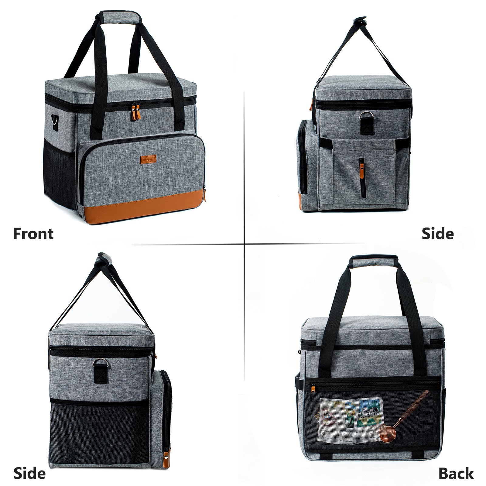 **BAGSPRITE Keurig Classic Single Serve Coffee Maker Travel Bag - Portable Carrying Case with Pockets for K-Cup Pods - Perfect for Travel, Camping & Office Use**