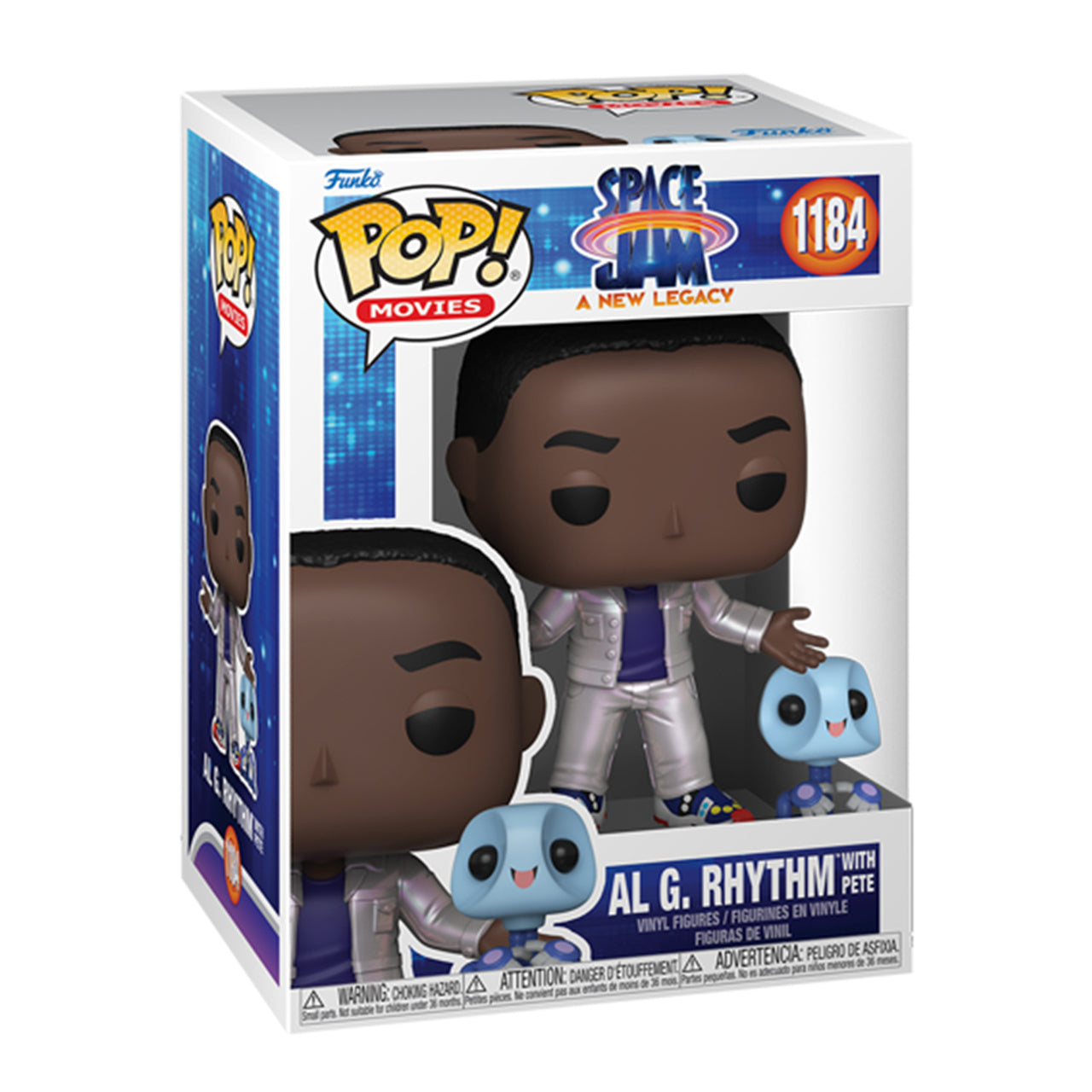 Space Jam 2 A New Legacy Al G Rhythm with Pete Action Figure - Official Warner Bros Movie Merchandise - Perfect for Collectors, Gifts, and Movie Fans