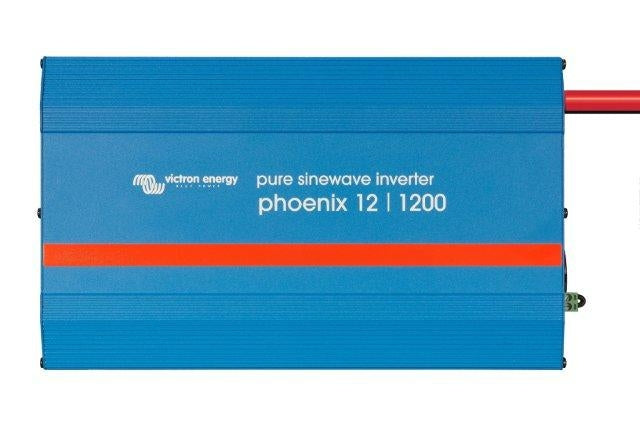 Victron Energy Phoenix Inverter 12V 1200W 230V Pure Sine Wave Power Inverter for RVs, Boats, and Off-Grid Solar Systems - Reliable UK Power Conversion for Home & Outdoor Use