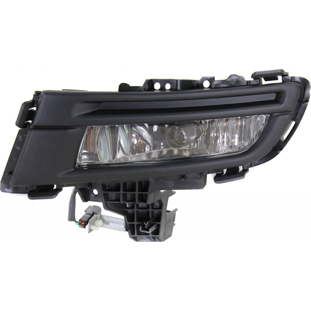2007-2009 Mazda 3 Fog Light Assembly Driver Side with Bulbs - Replacement for MA2592113 - Perfect for Night Driving & Foggy Conditions