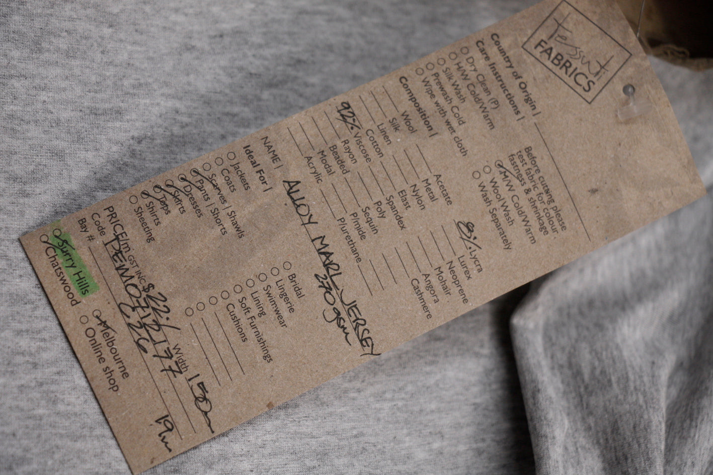Premium Alloy Marle Jersey - Soft & Breathable Knit Fabric for Comfortable Casual Wear - Perfect for Everyday Outfits, Loungewear & Layering