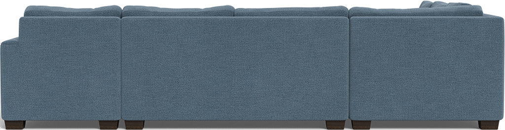 Track 141 Corner Sectional Sofa with Full Sleeper & Right Chaise - Modern L-Shaped Couch for Small Spaces, Living Room, Apartment & Home Theater Comfort